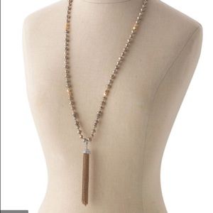 Stella & Dot Milan’s Tassel Necklace